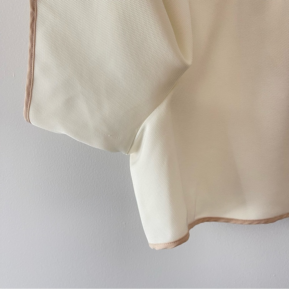 ❌SOLD ❌WILFRED Le Fou Juste High Waisted Dress shorts with pleated Front Cream s - Picture 11 of 13
